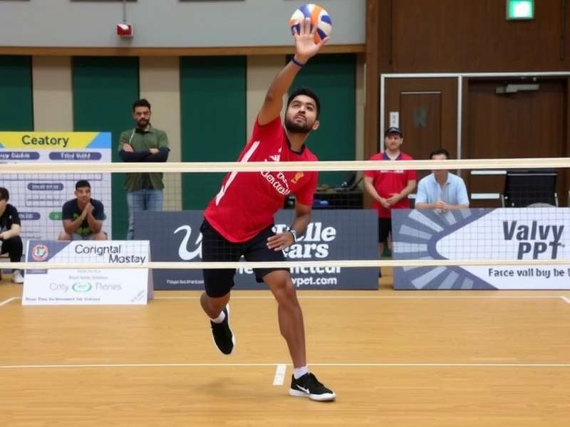 Mahal Volley Master Pro Strategy Mahal Volley Master pro player using the fake spike technique